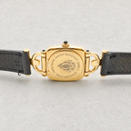 GUCCI ／6300L ホースビット ブラック ゴールド レザー 稼働品