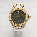 TAG HEUER ／セル S95.206 QZ ブラック文字盤 コンビ