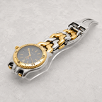 TAG HEUER ／セル S95.206 QZ ブラック文字盤 コンビ
