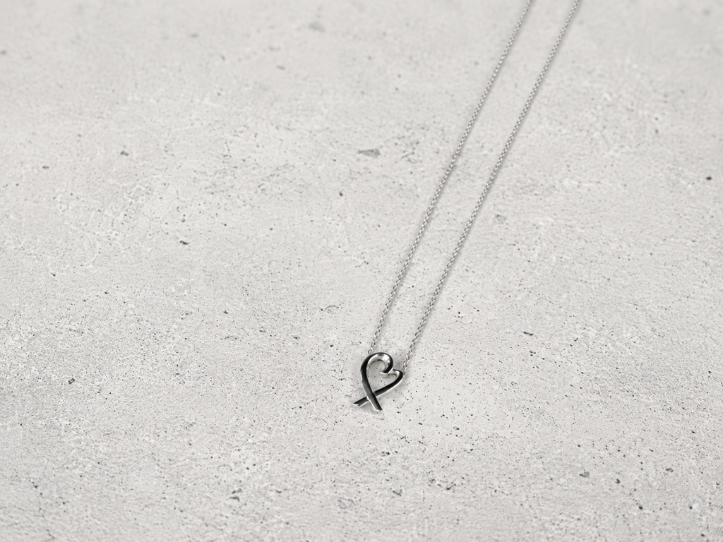 Tiffany & Co. ／ラビングハート ネックレス 925 箱なし