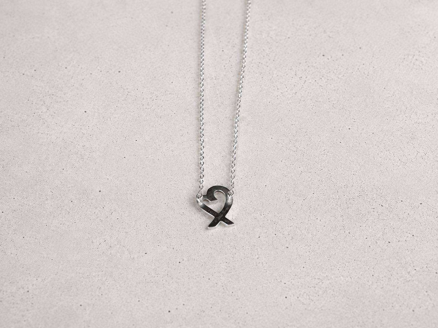 Tiffany & Co. ／ラビングハート ネックレス 925 箱なし