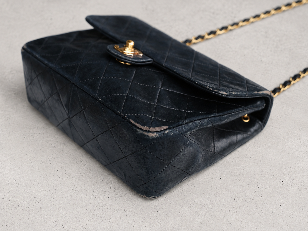 CHANEL／マトラッセ チェーンショルダーバッグ