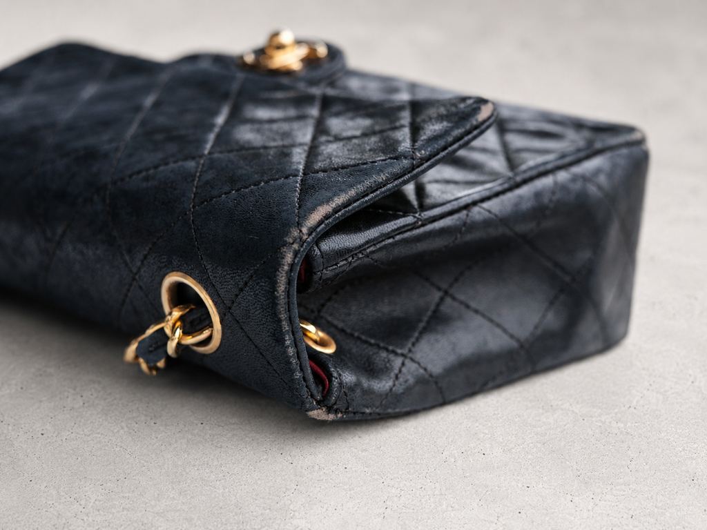 CHANEL／マトラッセ チェーンショルダーバッグ