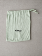 BURBERRY／ホースフェリー ミディアム バムバッグ アイボリー×ブラック 保存袋付き
