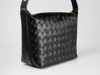 BOTTEGA VENETA／ミニ ウォレス ショルダーバッグ ブラック 箱・保存袋付き