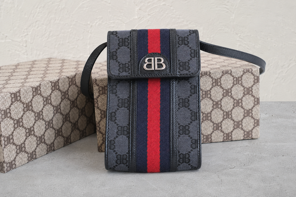 BALENCIAGA × GUCCI／The Hacker Project Pouch