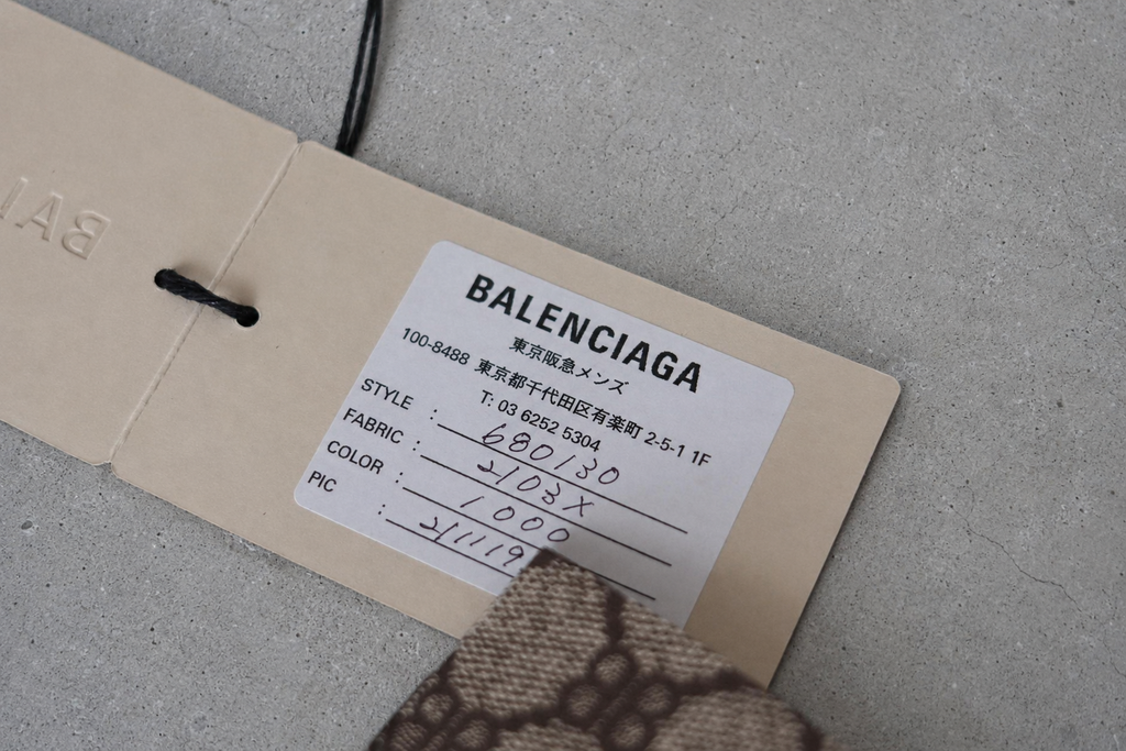 BALENCIAGA × GUCCI／The Hacker Project Pouch