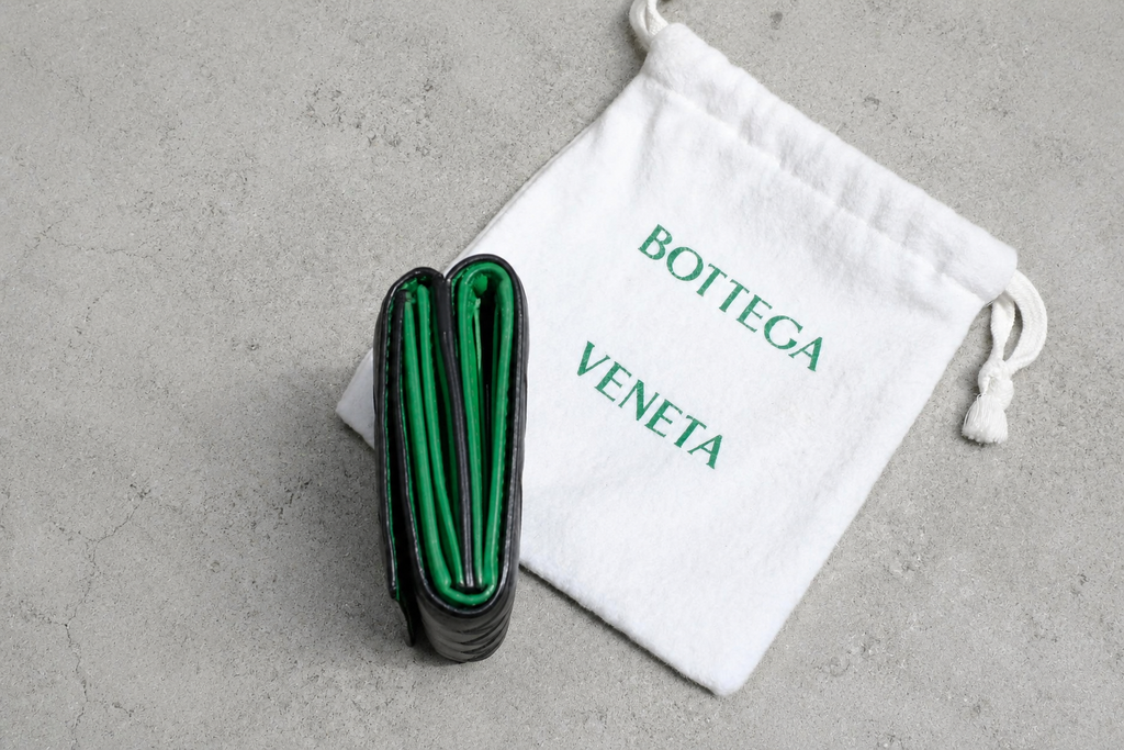 BOTTEGA VENETA／三つ折り財布 イントレチャート