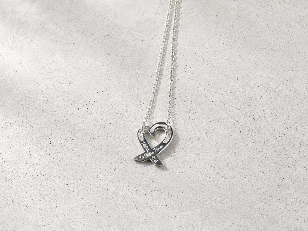 Tiffany & Co. ／ラビングハート ネックレス 925