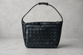 BOTTEGA VENETA／ミニ ウォレス ショルダーバッグ ブラック 箱・保存袋付き