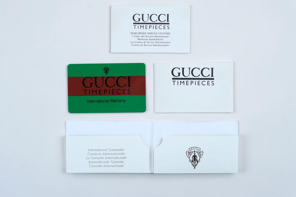 GUCCI／チェンジベゼル バングルウォッチ 12色ベゼル 箱付き 稼働品
