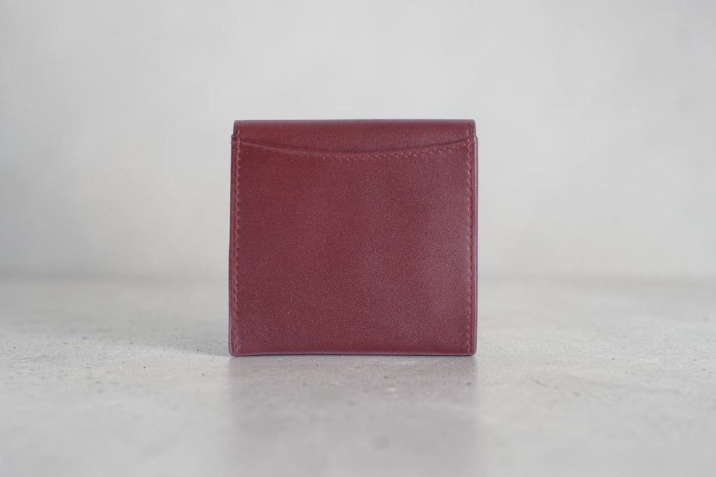 Cartier／マスト ドゥ カルティエ コインケース ボルドー レザー 付属品あり