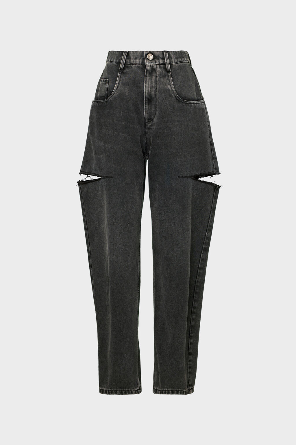Maison Margiela カットアウトジーンズ ブラック