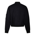 DSQUARED2/CASUAL JACKETS NAVY BLUE WOOL CASUAL JACKET