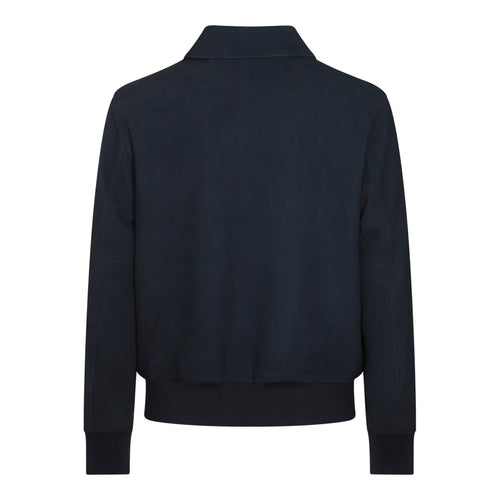 GIVENCHY/LEATHER JACKETS BLACK LEATHER JACKET