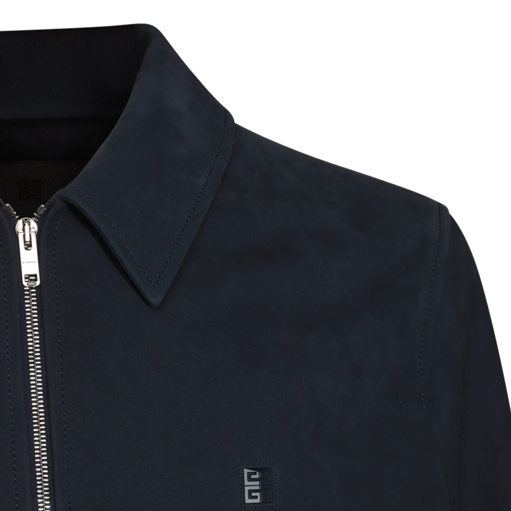 GIVENCHY/LEATHER JACKETS BLACK LEATHER JACKET