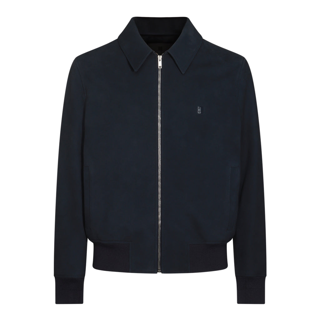 GIVENCHY/LEATHER JACKETS BLACK LEATHER JACKET