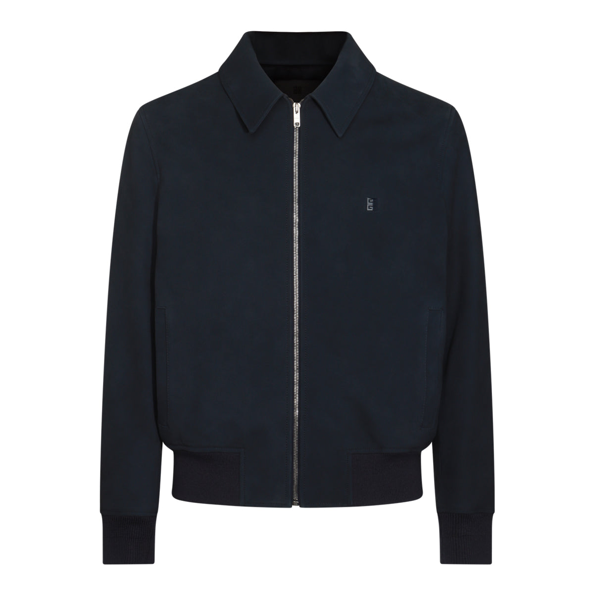 GIVENCHY/LEATHER JACKETS BLACK LEATHER JACKET