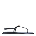 TOTEME / T-strap nappa sandals black
