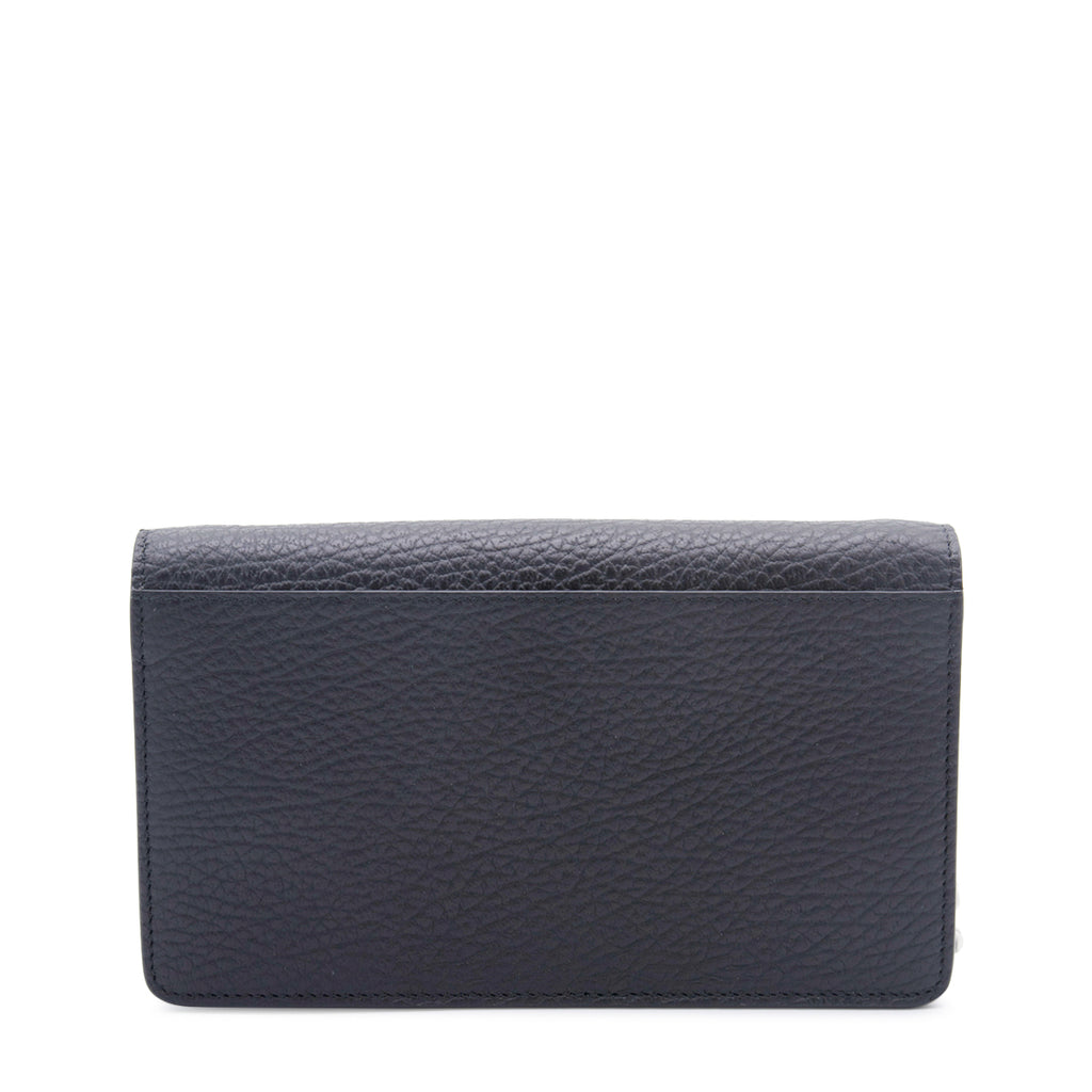 MAISON MARGIELA / BLACK LEATHER CHAIN WALLET