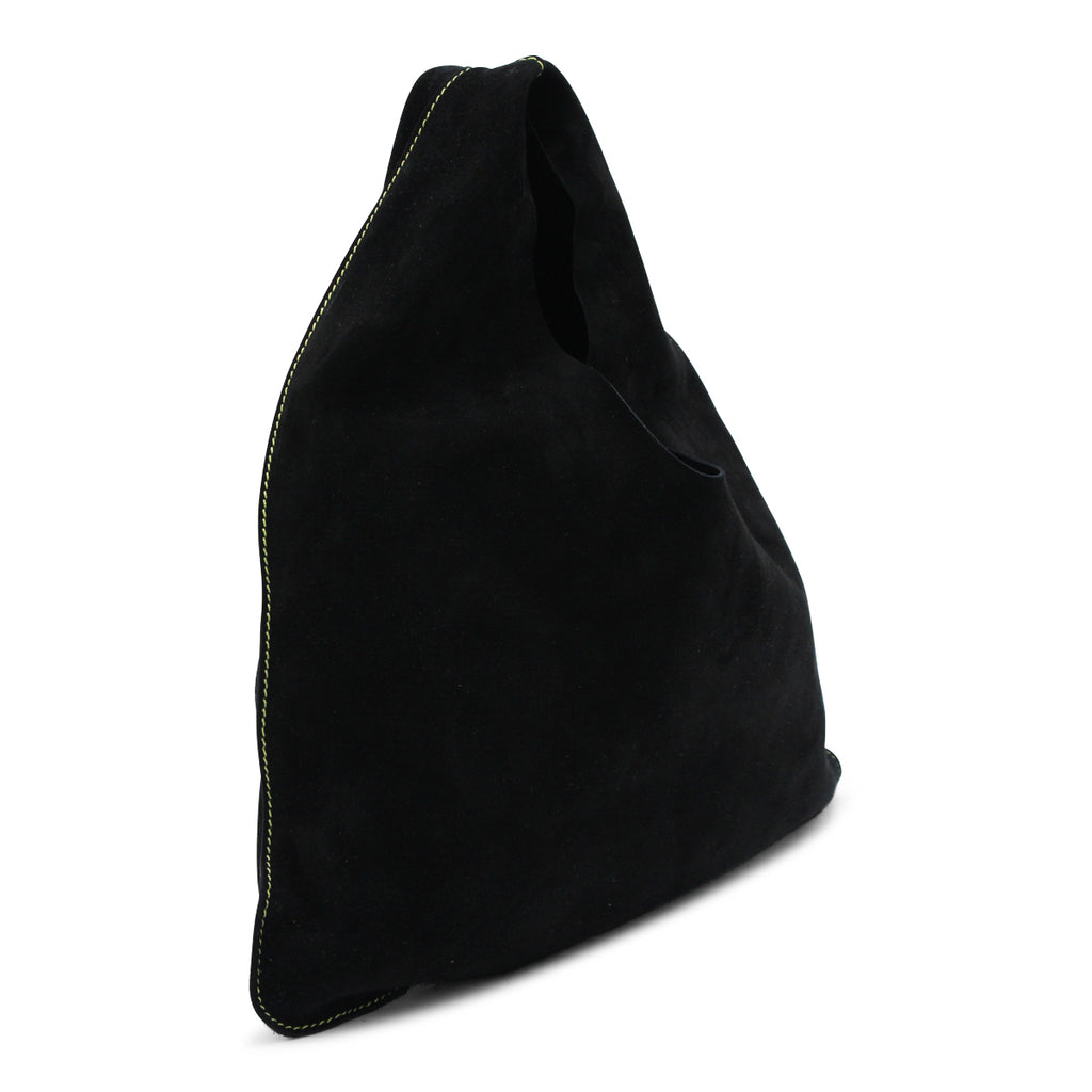 The Row Black Leather Bidle Small Shoulder Bag