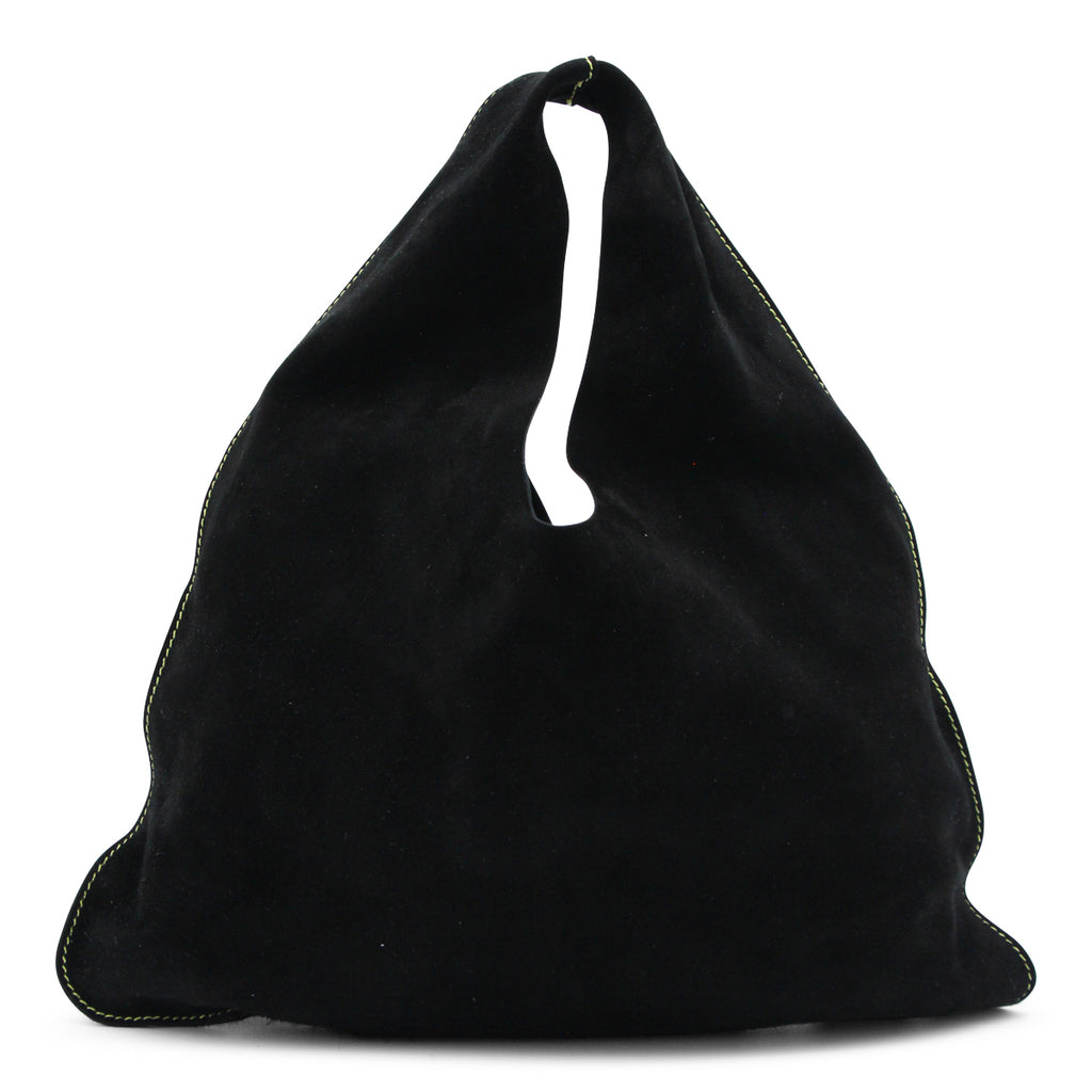 The Row Black Leather Bidle Small Shoulder Bag